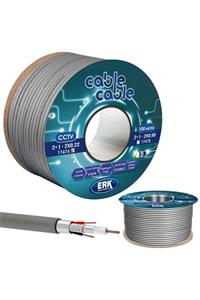 CABLEMASTER Kamera Kablosu 2+1 Cctv 0.22 100mt Erk Yerli