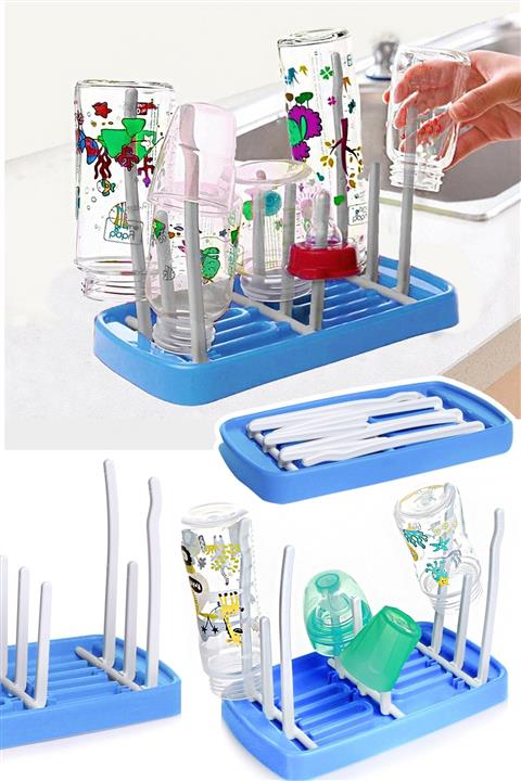 Helen's Home Katlanabilir Bebek Biberon Kurutucu Bardak Ve Bulaşık Kurutmalık