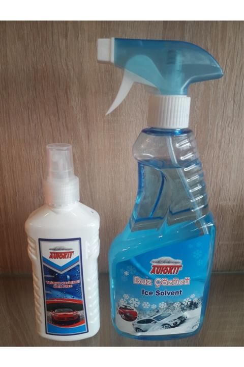 Autokit Autokıt Buz Çözücü 500ml Ve Autokıt Yağmur Kaydırıcı 200ml Set