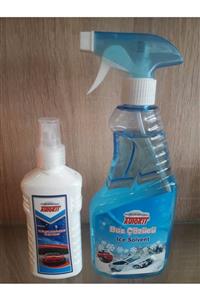 Autokit Autokıt Buz Çözücü 500ml Ve Autokıt Yağmur Kaydırıcı 200ml Set