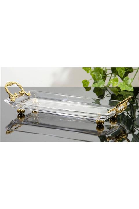 misscocohome Metal Kulplu Cam Servislik Altın Renk