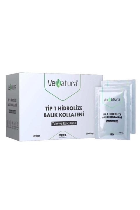 VeNatura Tip 1 Hidrolize Balık Kollajeni Takviye Edici Gıda