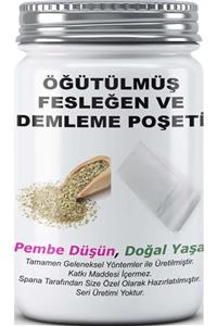 SPANA Öğütülmüş Fesleğen Soğuk Bitki Çayları Ev Yapımı Katkısız 125gr