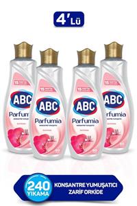 ABC Parfumia Zarif Orkide Konsantre Yumuşatıcı 1440 Ml 4'lü Seti