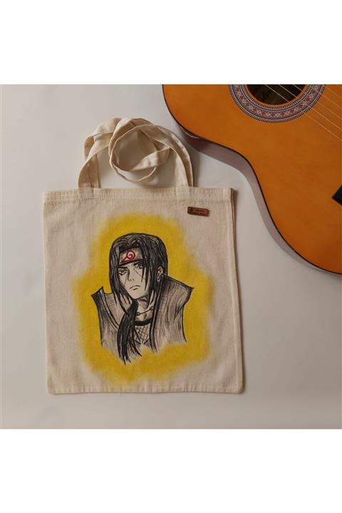 Lembertu Krem Tasarım Anime Çanta 004