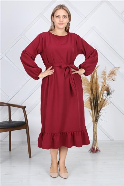 MACFLY Volanlı Salaş Elbise