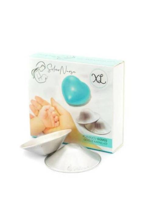 SİLVERNURSE Kadın Gümüş Göğüs Kapağı xl