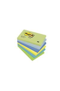 Postit Not, Mint Serisi, 6'lı Paket,  100 yaprak, 76x127mm