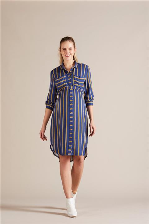 GEBE Hamile Gömlek Elbise Line