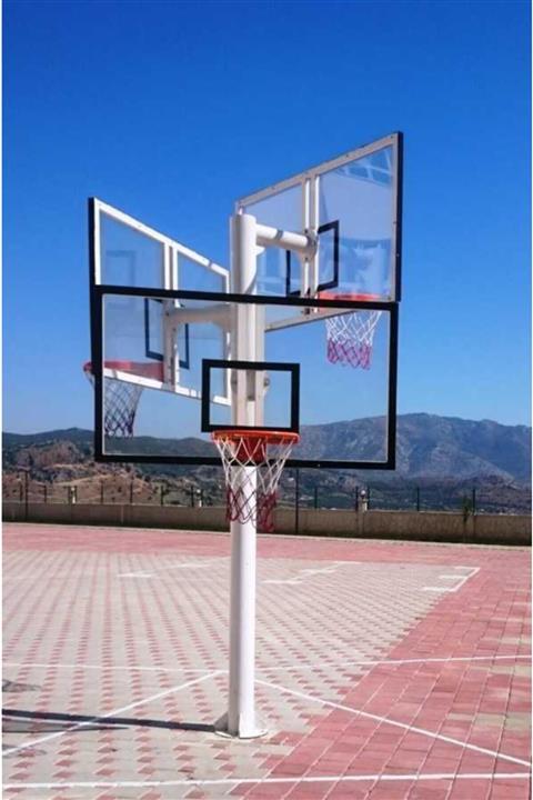 adelinspor Basketbol Potası Üçlü Grup Standart Yüks 10 mm Cam