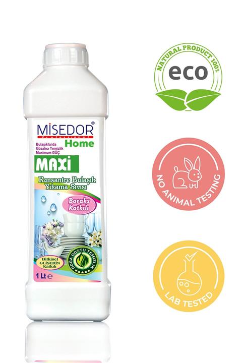 Misedor Maxi Doğal Bulaşık Yıkama Sıvısı 1l