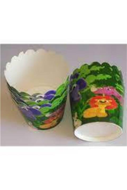 BG Safari Cupcake Kabı