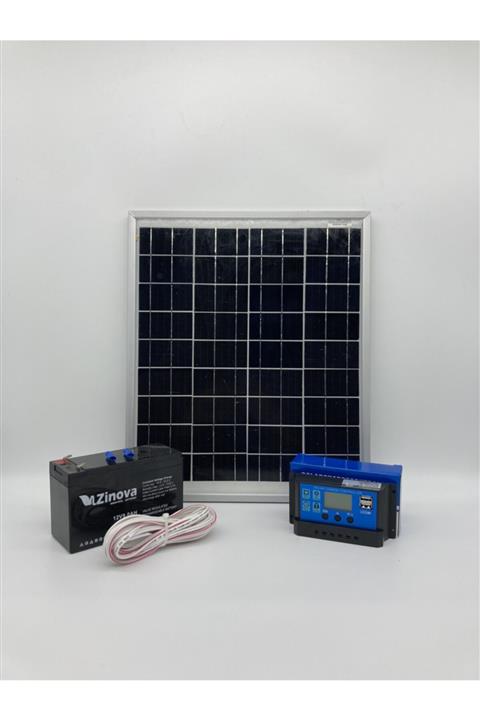 Altay solar 25 Watt Monokristal Panelli Güneş Enerji Seti Solar Aydınlatma Ve Telefon Şarj