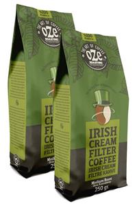 Oze Aromalı Filtre Kahve Irish Cream 500 gr / French Press Için Öğütülmüş