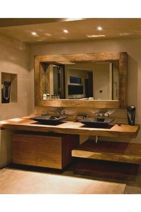 AHŞAP GEMİSİ Fling Banyo Dolabı