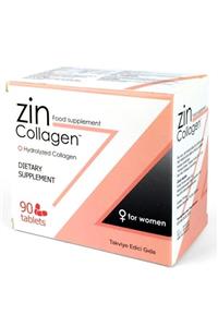 Zin Collagen Kadınlara Özel Saç Uzatma Ve Güçlendirici Gıda Takviyesi 90 Tablet