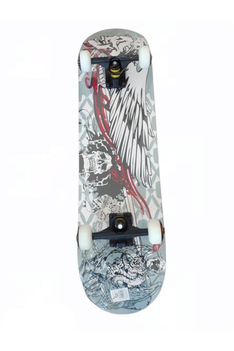 ÇİDEM'S Zımparalı 80 Cm Tam Prof Slikon Tekerli Kaykay