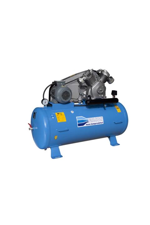 Falcon Fc500 Ts 5.5 Hp 500 Lt 2x110 Mm Silindirli 8 Bar Hava Kompresörü