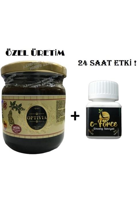 Herşeyi Kolay Ginseng Performans Macunu 245 gr C-force Ginsegli Performans Takviyesi 30 Tablet