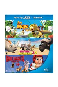 Pal Arı Maya Kırmızı Başlıklı Kız Sevimli Hayvanlar Blu Ray  2d 3d Box Set