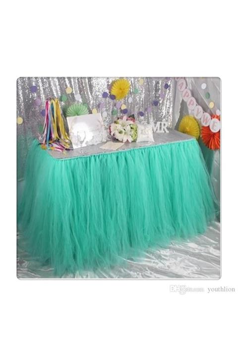 AKTEZEL Tütü Masa Eteği