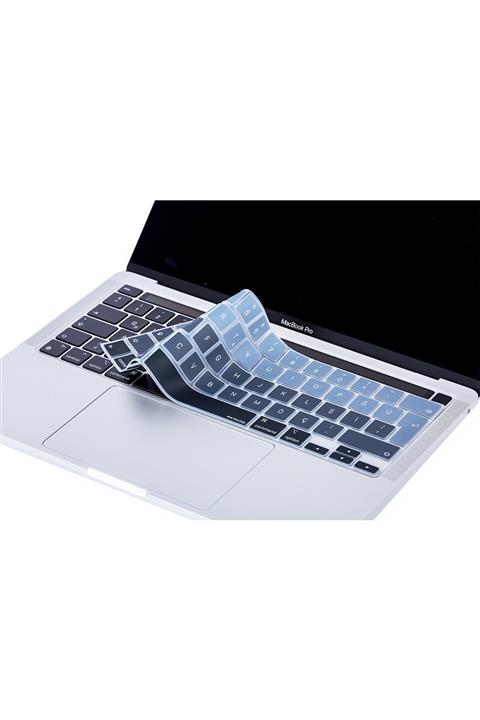 Mcstorey Macbook Pro Uyumlu Touchbar Klavye Koruyucu 13inc A2251 A2289 A2338 16inc A2141 Türkçe Baskılı Ombre