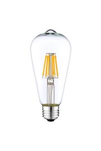 EDİSON St64 4w 6500k Beyaz Led Rustik Dekoratif Ampul Vintage Aydınlatma