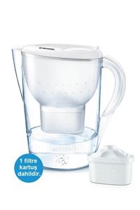 BRITA Marella Xl Filtreli Su Arıtmalı 3.5 Lt. Akıllı Beyaz Sürahi