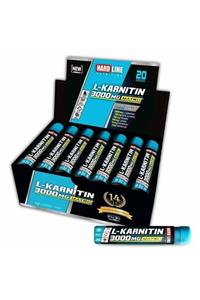 Hardline L-karnitin Matrix 3000 Mg 20 Ampul - Limon Aromalı