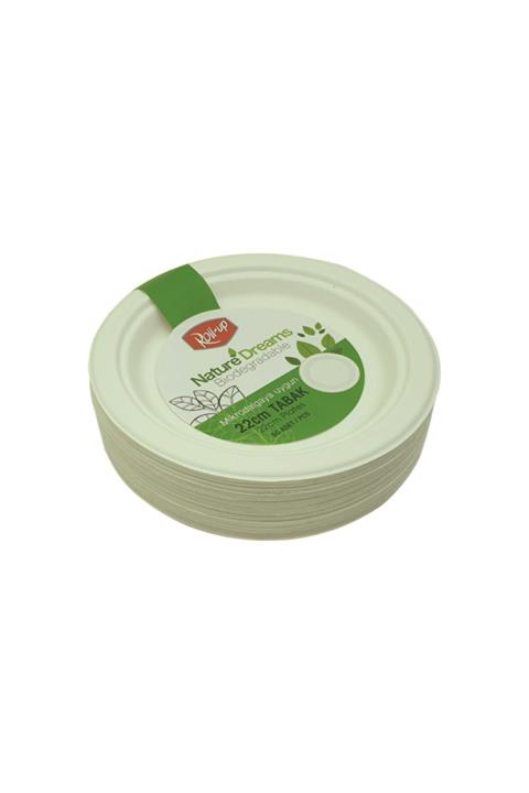 RollUp Ekoljik Karton Tabak 22 Cm 50'li (Nature Dreams)