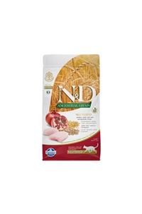 N&D Düşük Tahıllı Tavuk Ve Narlı Kısırlaştırılmış Kedi Maması 1,5 Kg