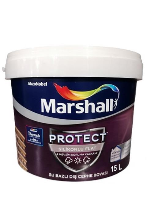Marshall Protect Dış Cephe Boyası Beyaz 15 Lt. (20 KG)