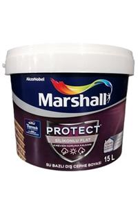 Marshall Protect Dış Cephe Boyası Beyaz 15 Lt. (20 KG)