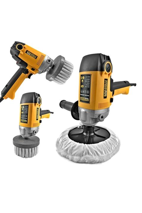 Anadolu Strong 900 Watt Devir Ayarlı Koltuk Fırçalı Koltuk Yıkama Ve Polisaj Makinası Ans1030
