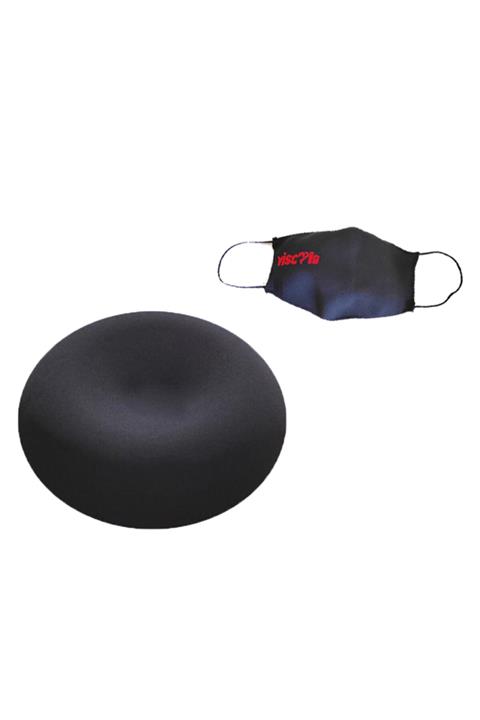 Visco Li Yastık Ortopedik Oturma Simidi Minderi Simit ve Nano Mask