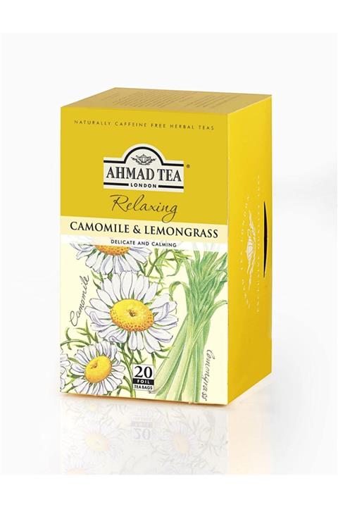 Ahmad Tea Papatya Ve Limon Otu Çayı Bardak Poşet 20'li