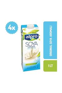 Alpro Orijinal Soya Sütü 1 Lt X 4 Adet