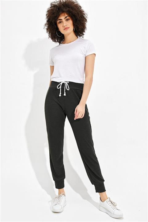 Muni Muni Kadın Füme Naturel Eşofman Altı