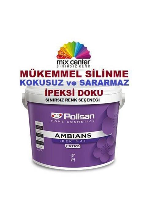 Polisan Ambians Extra Ipek Mat 050- Kumsal Beji 2.5 Lt.(3.5 Kg)