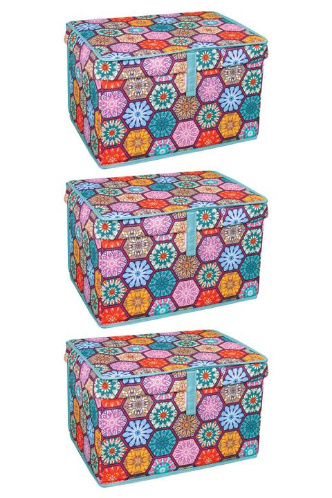 Lumier 3'lü Çok Amaçlı Kutu Otantik Mini Set