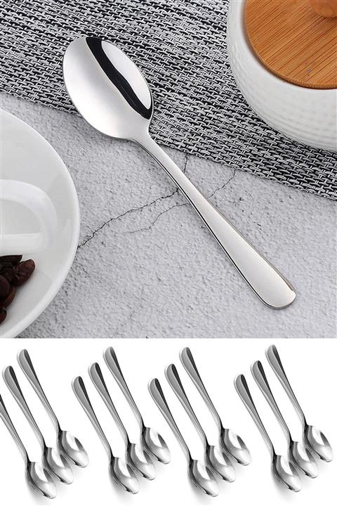 Pazarika Çelik Onikili Çay Kaşığı