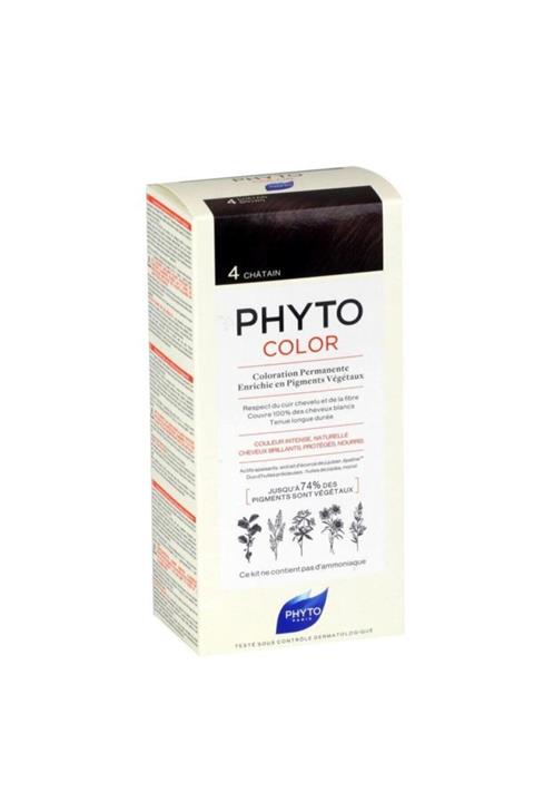 Phyto Color 4 - Kestane (Bitkisel Saç Boyası) -