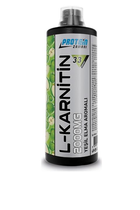 Protein Zamanı Yeşil Elma Aromalı L-carnitine 2000 Mg 33 Servis 1000 ml
