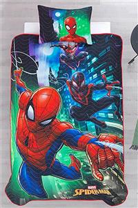 Özdilek Spiderman City Tek Kişilik Disney Lisanslı Çocuk Yatak Örtüsü 160x230