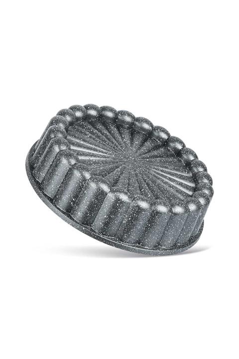 Laviss Eda Granit Döküm Tart Kalıbı Gri