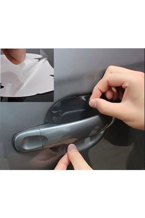 aksuticaret Araba Kapı Kolu Koruyucu Film (4lü Set)