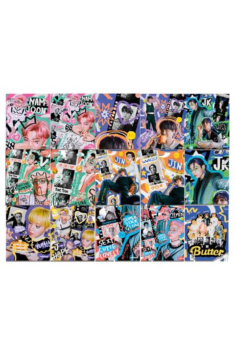 Güneş Kırtasiye Bts Butter Mini Foto Kart Set 15 Adet