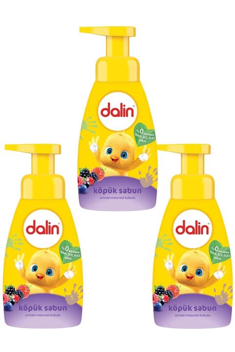 Dalin Köpük Sabun Orman Meyvesi Kokulu 200 ml X 3 Adet