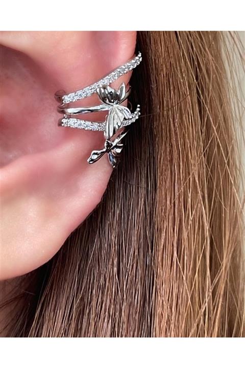 SAJA JEWELRY Kelebek Figürlü Earcuff