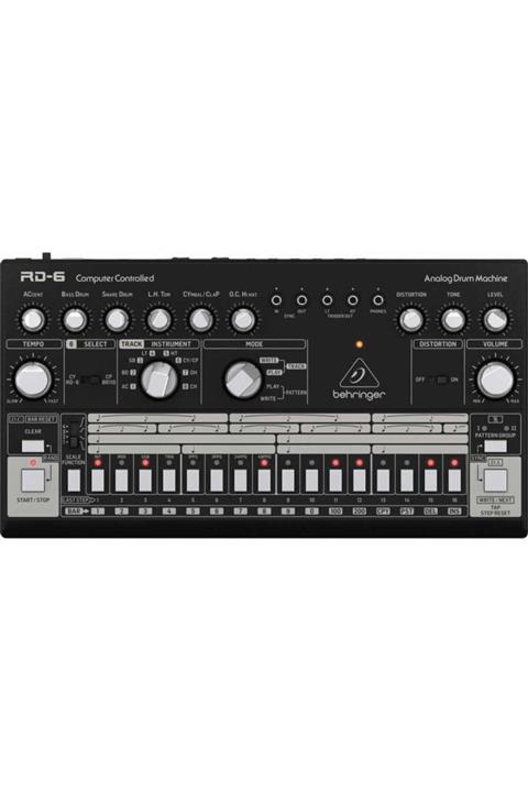 Behringer Rd6 Bk 64 Adımlı Sıralayıcılı Analog Davul Makinesi
